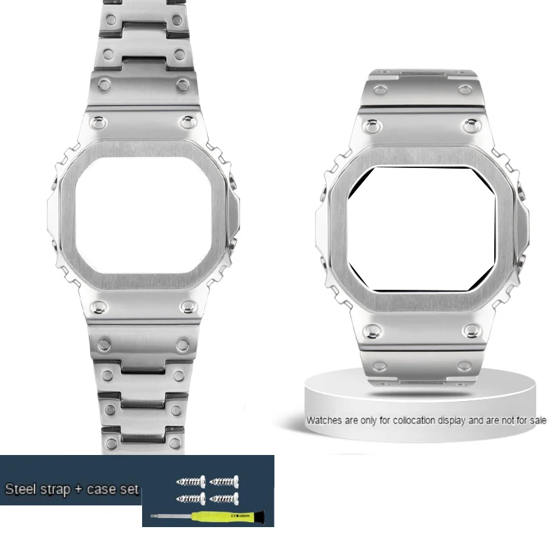 MOD kit DW H5600 metal case+strap suitable for Casio 3516 DW-H5600