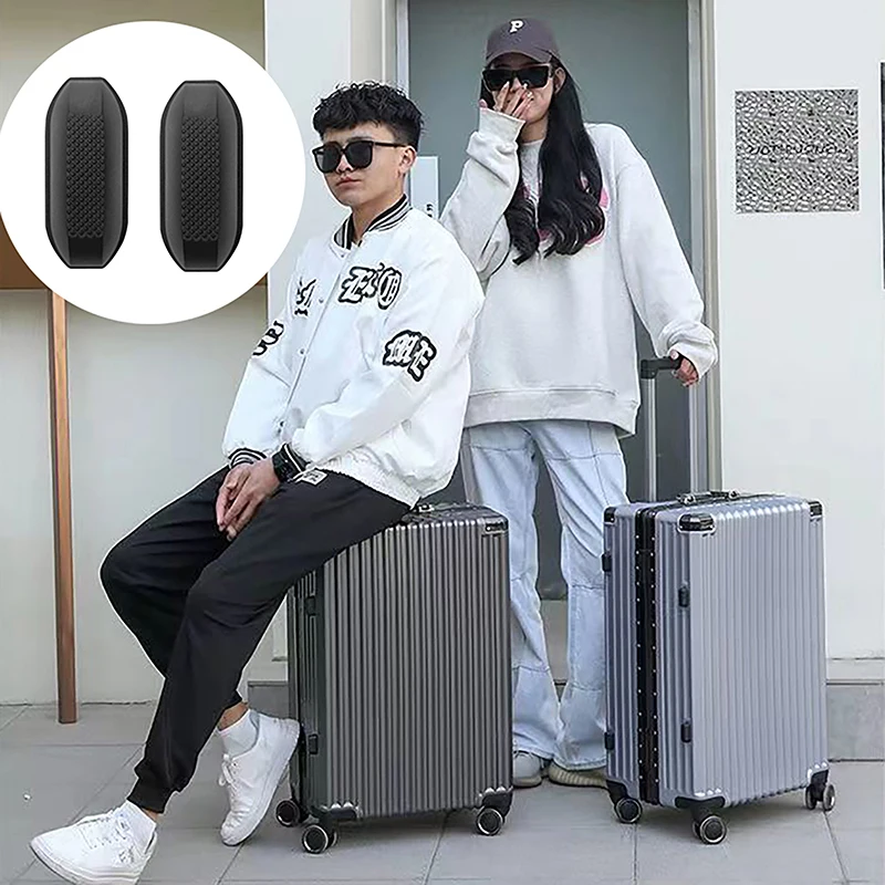 

1 пара сменных пластиковых подушечек для ног для багажной сумки, аксессуары для шипов для ног