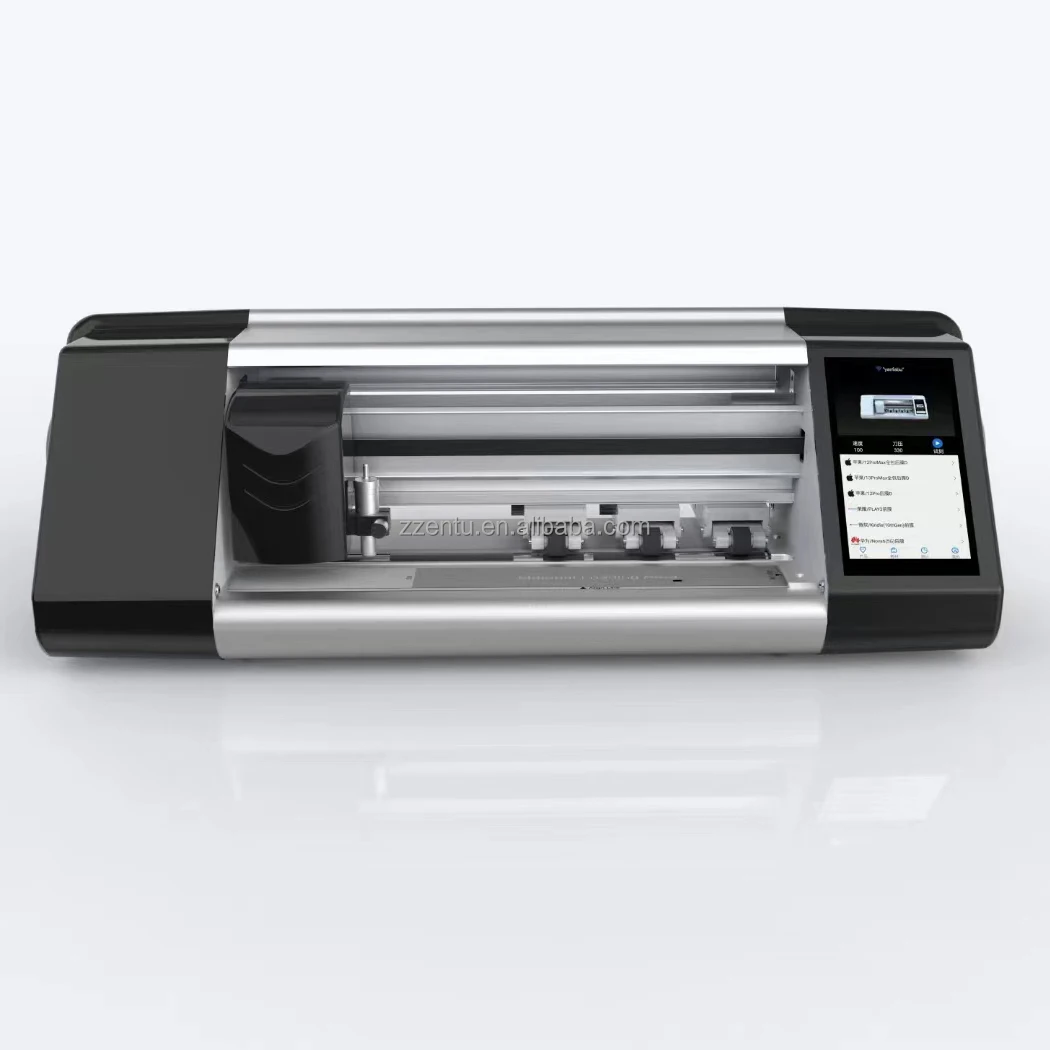 2024 High Quality Automatic Hydrogel TPU Plotter Machine For Cutting Mobile Skin Screen Protector Cutter Machine