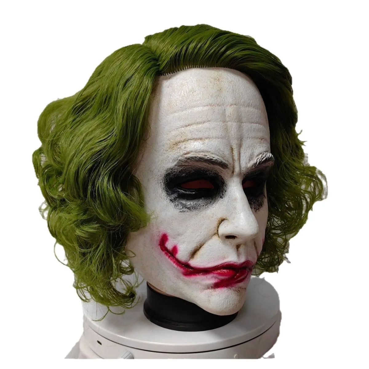 

Halloween clown smile cosplay costume latex headgear mask