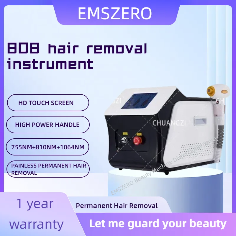 

Professional 3000W 808nm Diode Laser Hair Removal Machine Care Body Hair Removal Cooling 3 Wavelength Painless Epilator