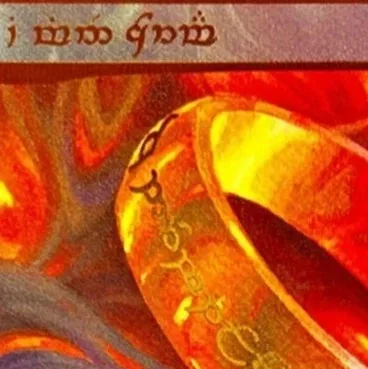RaisedFoil "Lumra, Bellow of the Woods/ The One Ring" TCG Proxy-Karten Hochwertige Brettspiel- und Sammelkarten