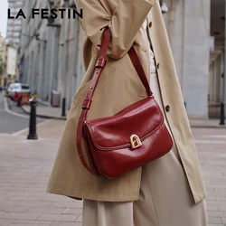 LA FESTIN Original New Bag Large Capacity Shoulder Bag Crossbody Women's bag Commuter Underarm Tote Bag Wedding Bag