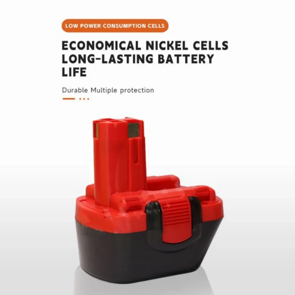 BAT043 BAT045 BAT046 4800MAh Ni-MH 12V Baterai Isi Ulang untuk Bosch BAT120 BAT139 GSR12VE-2 PSR12VE-2 2607335273 2607335284