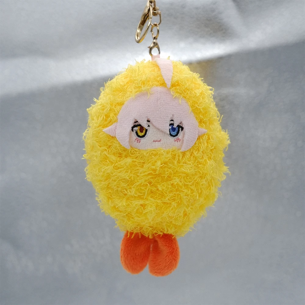 

Anime Game Blue Archive The Animation Kawaii Cosplay Adorable Yellow Pendant Key Chain Gifts
