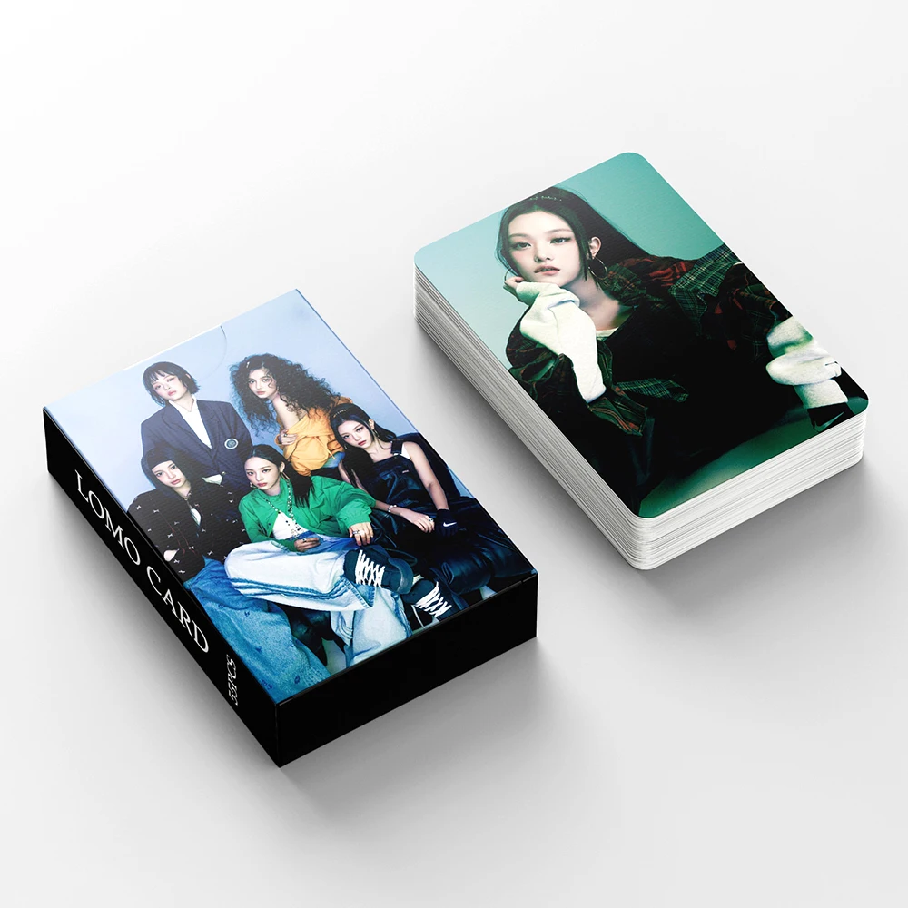 Imagem -05 - Kpop Doce Álbum de Fotos Cartões Clube Atenção Lomo Cartões Alta Qualidade Photocards 55 Pcs por Conjunto