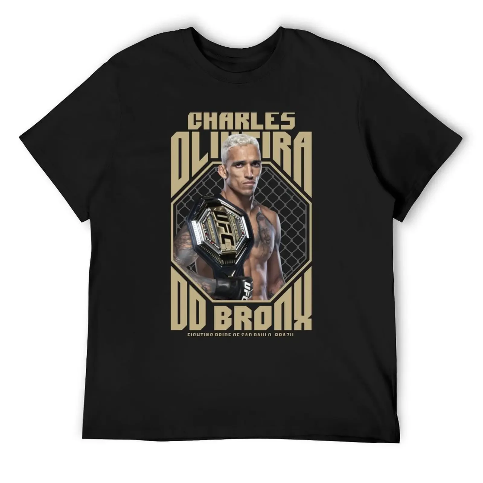

CHARLES OLIVEIRA T-Shirt shirts graphic man t shirt anime figures mens graphic t-shirts anime