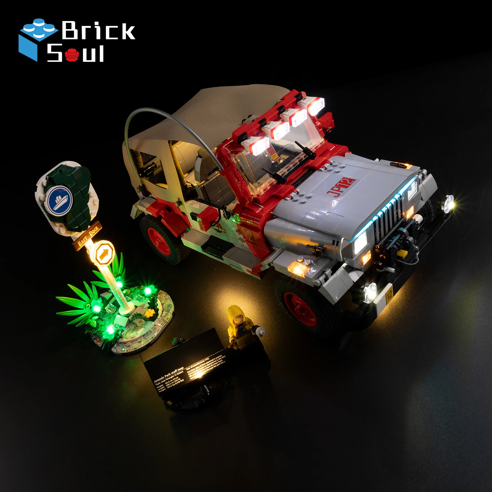 Kit di illuminazione a LED Bri - Model Kit Jurassic Park recensione e prezzo