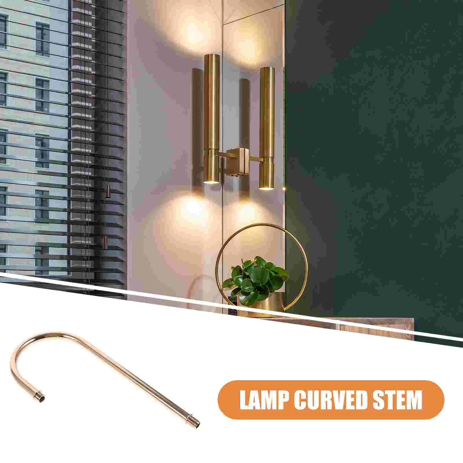 Wall Lamp Accessories Making Stem Lighting Fixture Stems Curved Downrods Kit Sconce