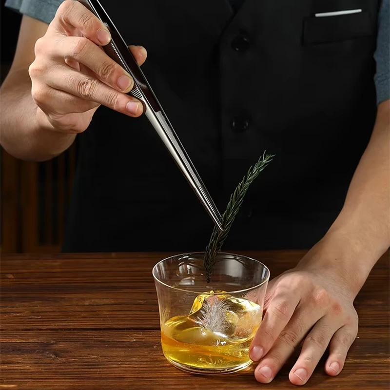 30cm Cocktail Garnish Tongs Cocktail Tweezers Bar Tweezers Kitchen Seafood Tongs Kitchen Accessories Bartender Tools