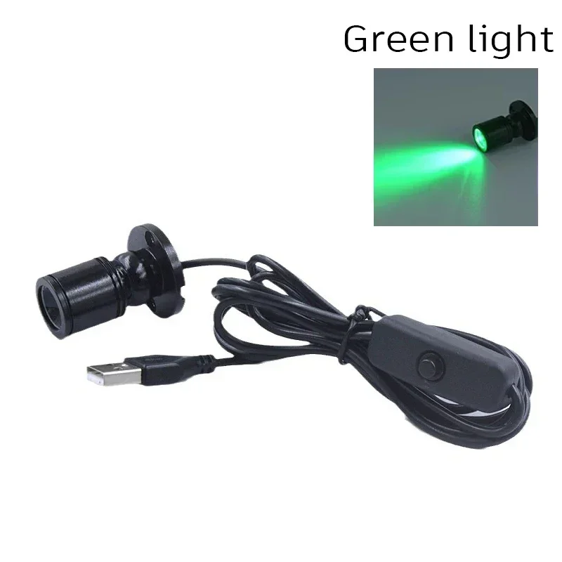 LED USB 5V 3W Led Spot Light Opbouw Kast Showcase Teller Sieraden Lamp Draaibare Hoek Plafond Mini spotlight - afbeelding 2
