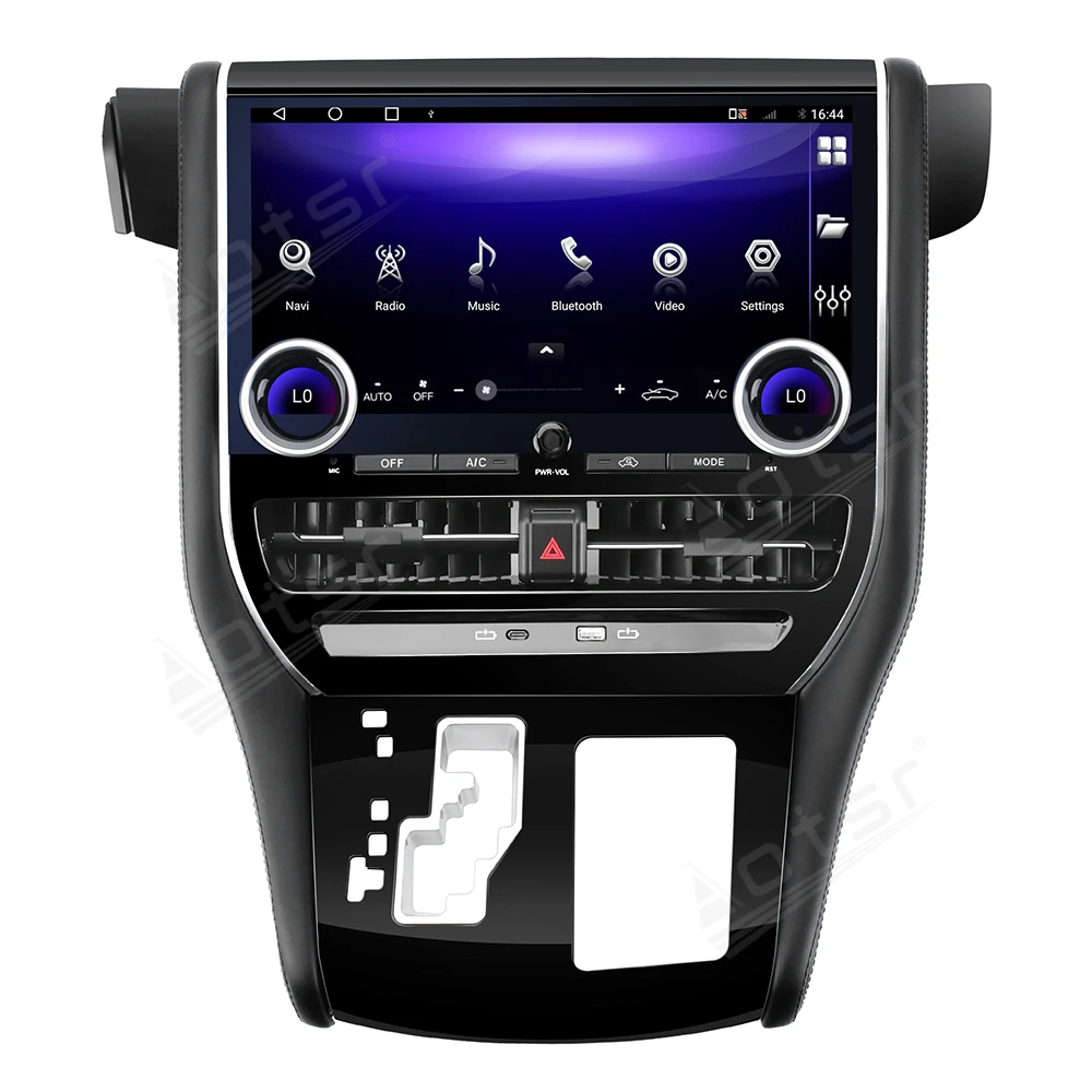 13.1 Inch Car Radio Android 13.0 For Toyota Alphard 2008-2012 Stereo Multimedia Player GPS Navigation CarPlay BT 5.0 Head Unit