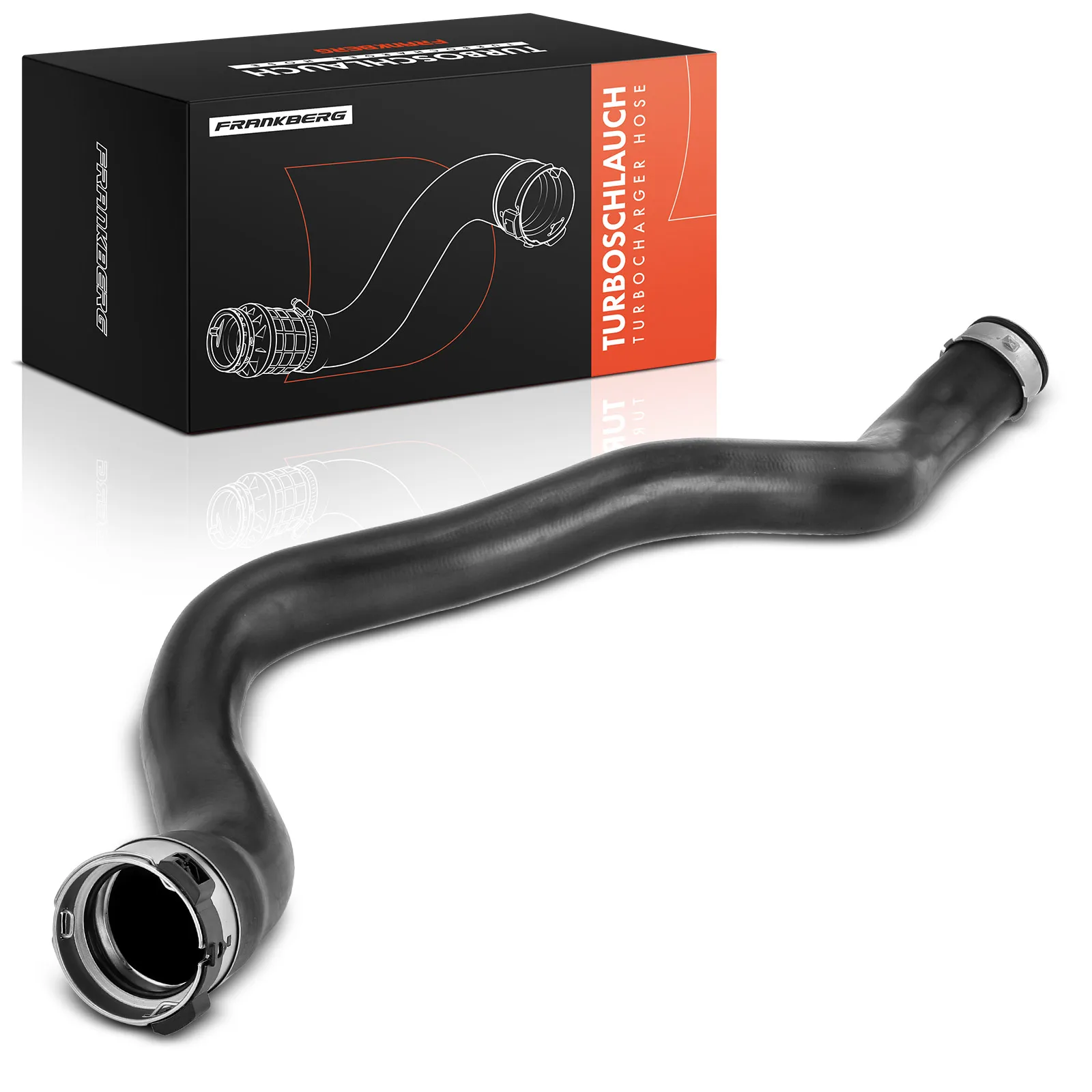 Frankberg 1x Radiatorslang Turbo Slang Laadkoeler voor BMW E90 E91 E92 E93 316d 318d 320d 320xd 11617797483