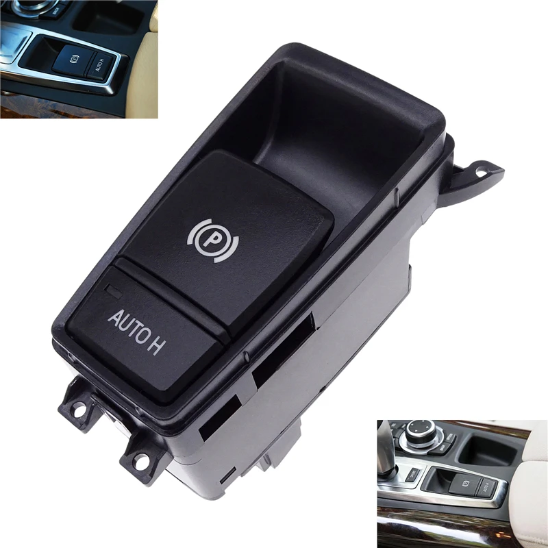 

Car Assembly Parking Brake P Button Auto H Control Switch Cover Replacement For BMW X5 E53 E70 F15 X6 E71 F16 61319148508