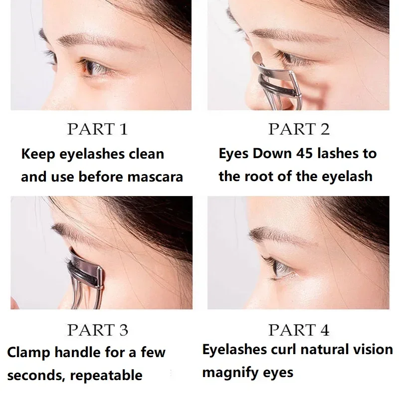 Vrouw Cirkel Wimperkruller Krultang Wimperverhogers Vouw Verwarmde Wimpers Creeper Enhancer Professionele Make-up Tools