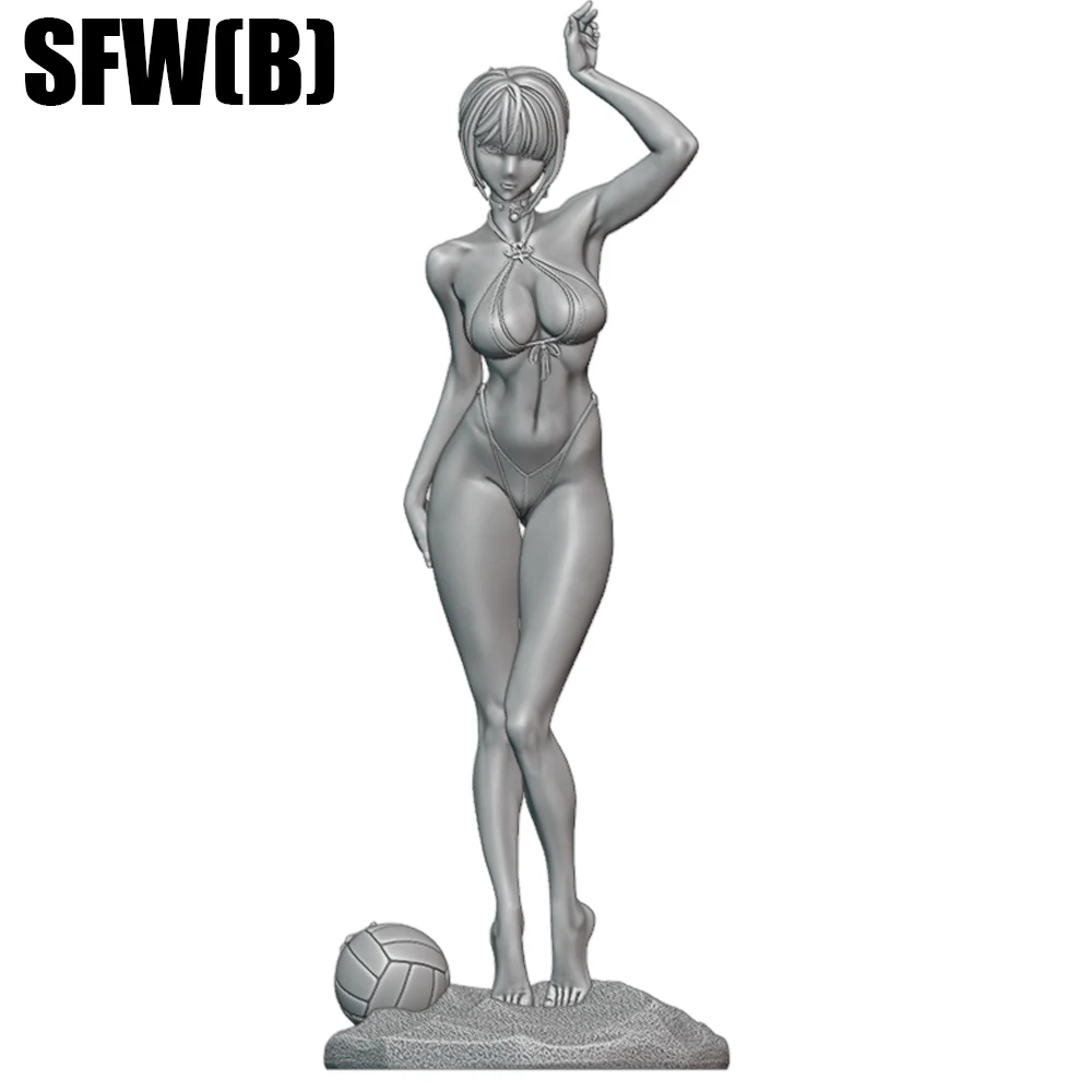 Belle NSFW Evelyn Chevalie – Kit de modèles en résine, poupée imprimée en 3d, Kits de statues de figurines en résine non assemblées, jouet non peint, ensemble de jeu Gk, 1/24
