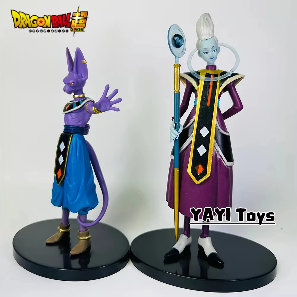 Figura de Dragon Ball Z Beerus, figura de Anime de dioses de la destrucción Dxf Whis Beerus, estatua de Pvc, modelo de colección, juguete para regalo