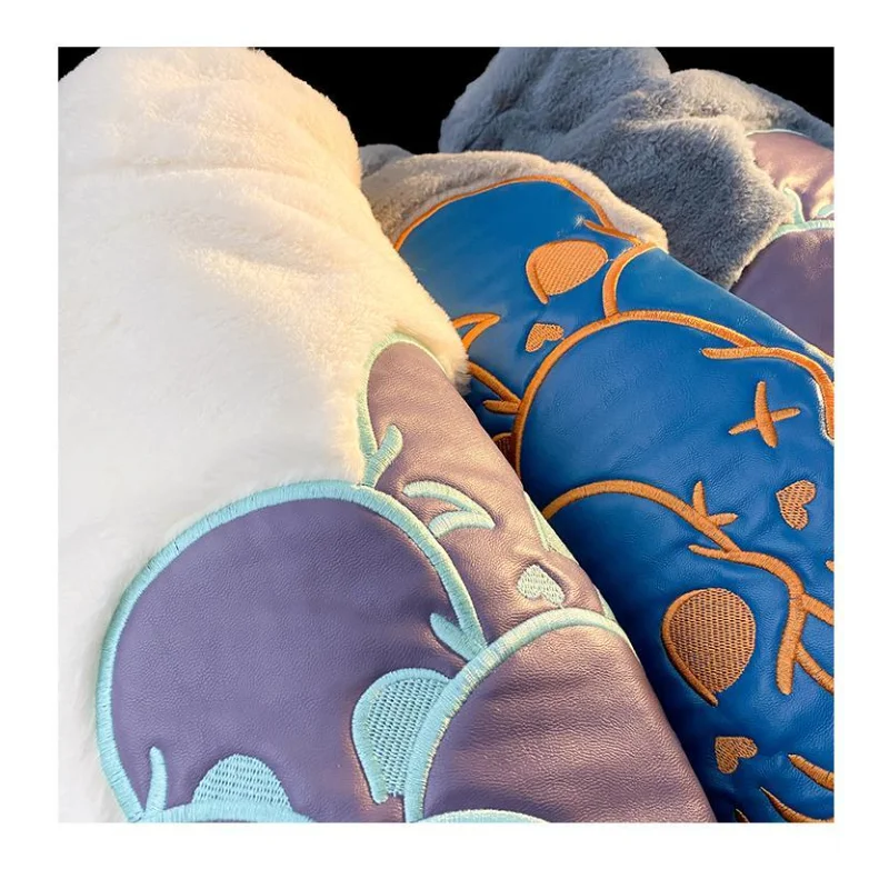 سترة ريترو هاري لامب المخملية للنساء سترة قطنية فضفاضة كاجوال بسحاب