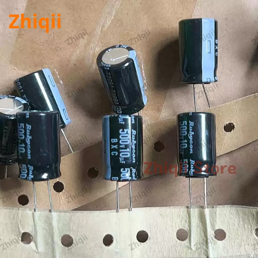 10pcs/20pcs Original new 10UF 500V Japanese Rubycon Capacitor 500V10UF 12.5*20mm BXC High Frequency Low ESR