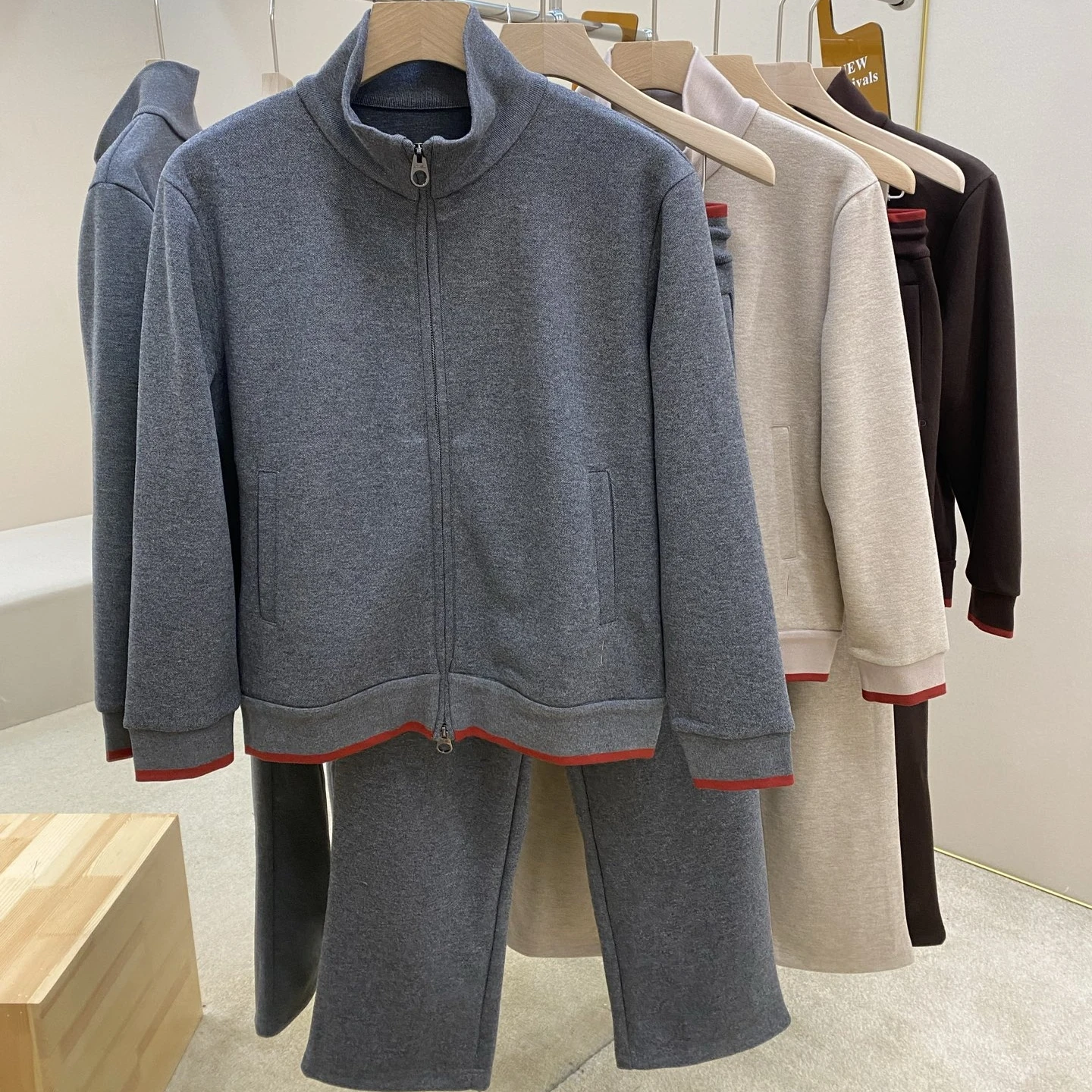 

Italian LP 25aw wool knitted jacket set