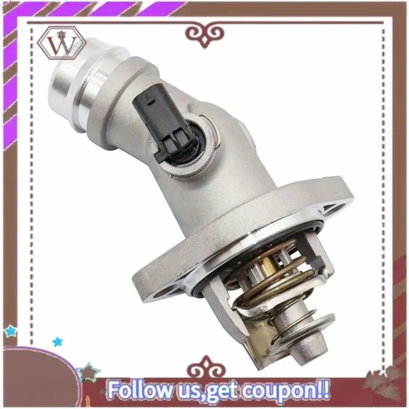 A57E-New Thermostat With Housing Assembly For Hyundai Elantra Kona Veloster Kia Forte Seltos Soul 2.0L 25500-2E085