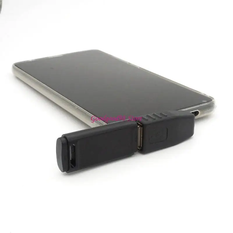 Strong 90 Degree USB C Male To USB A Female Connector Space Saving USB Type C OTG Adapters 36mm for Mobile Accessories  - Image 3