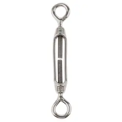 Stainless Steel Turnbuckle Wire Rope Tensioner Rigging Screw Made of Stainless Steel, High Quality, Rust Resistant