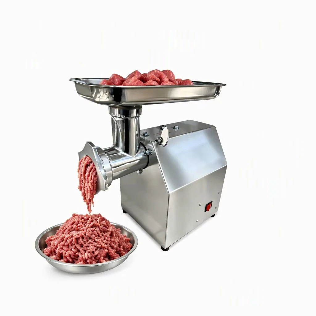 New High Quality High Power Stainless Steel Meat Grinder & Mincer with Adjustable Grinding Size Electric