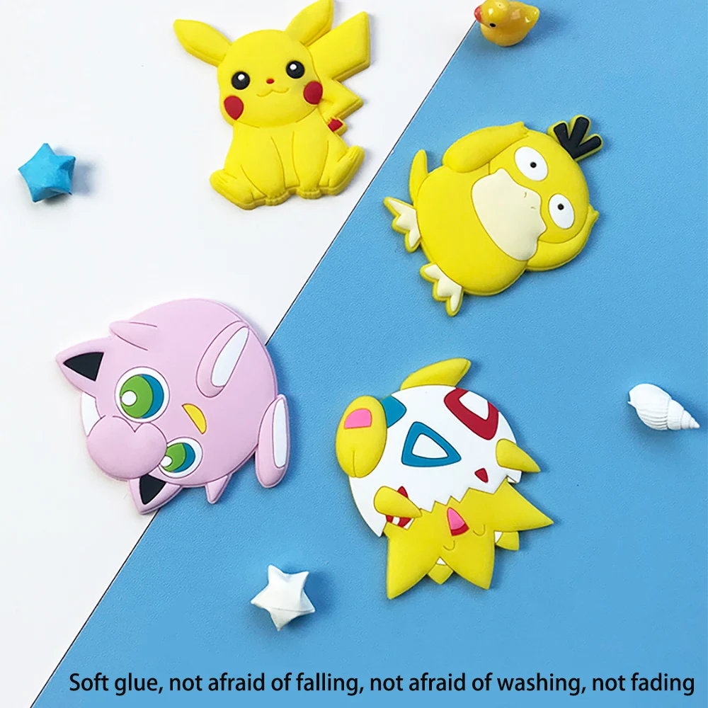 

Pokemon Refrigerator Pikachu Magnetic Sticker Personality Creative Whiteboard Sticker Magnetic Cartoon Drop Glue Diffuse Sticker