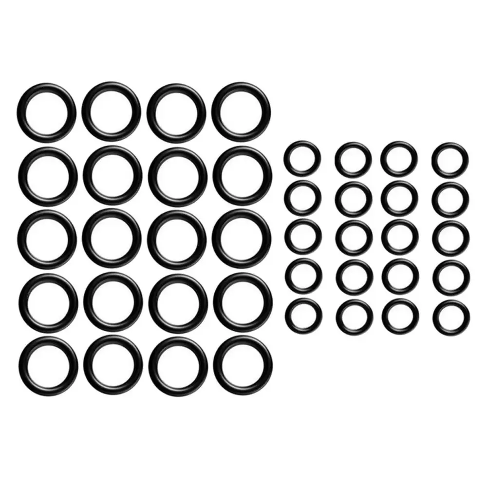40Pcs/Set High Pressure O Ring Set Quick Disconnect Durable Washer Seal 1/4 M22 3/8 Rubber Washer Cleaner O-Ring