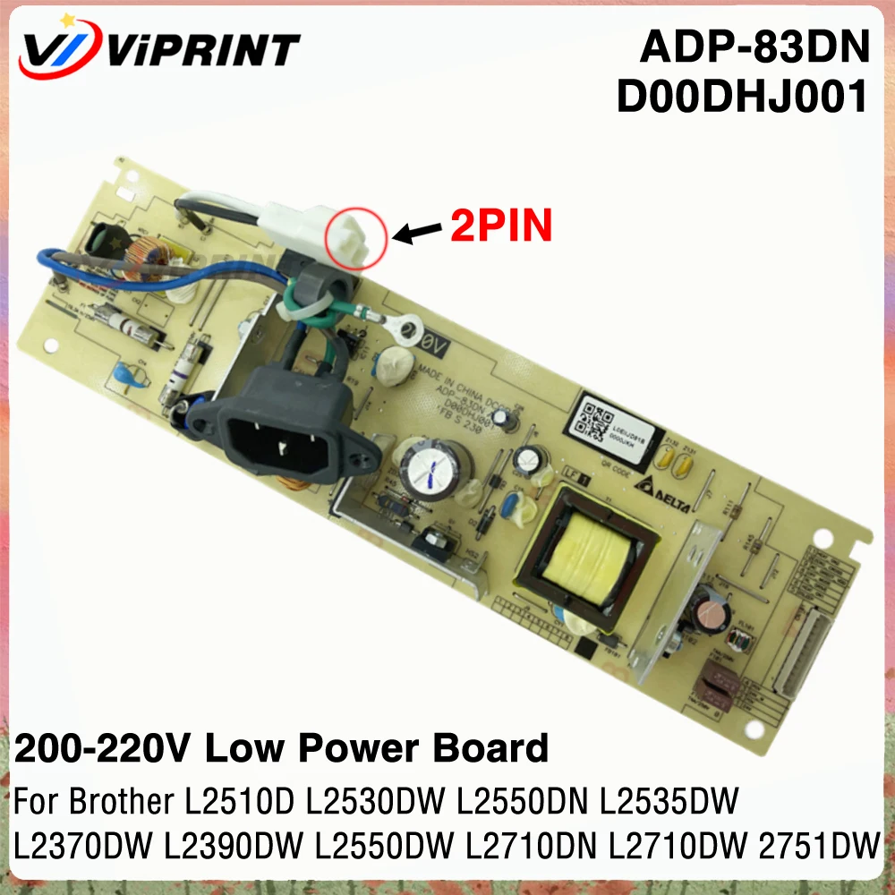 220V Low High Voltage Power Supply Board For Brother L2510D L2530DW L2550DN L2535DW L2370DW L2390DW L2550DW L2710DN L2710DW 2751