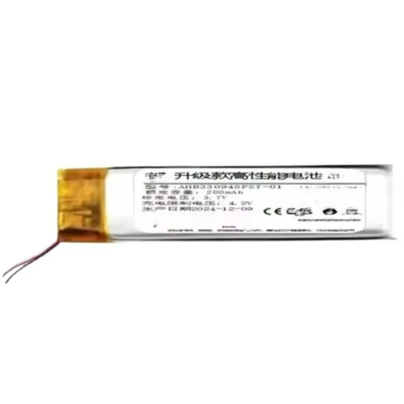 High Quality New 3.7V 200mAh AHB330945PST-01 Replacement Battery For Bose Frames Alto Eyeglass Glasses Eyewear battery