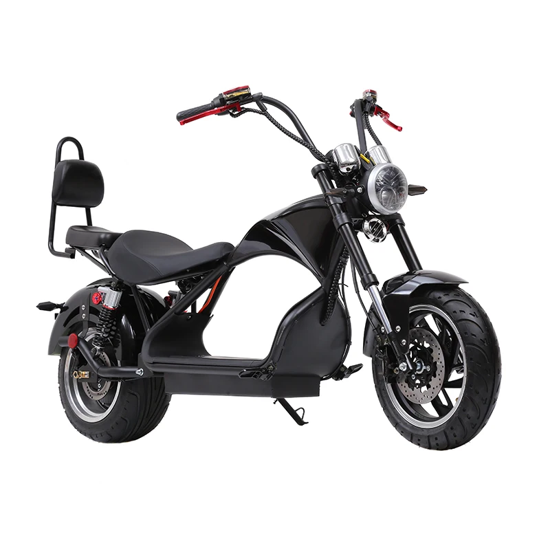 Scooter long-ringing two-wheeled electric motorcycle, LED display, middle chain motor