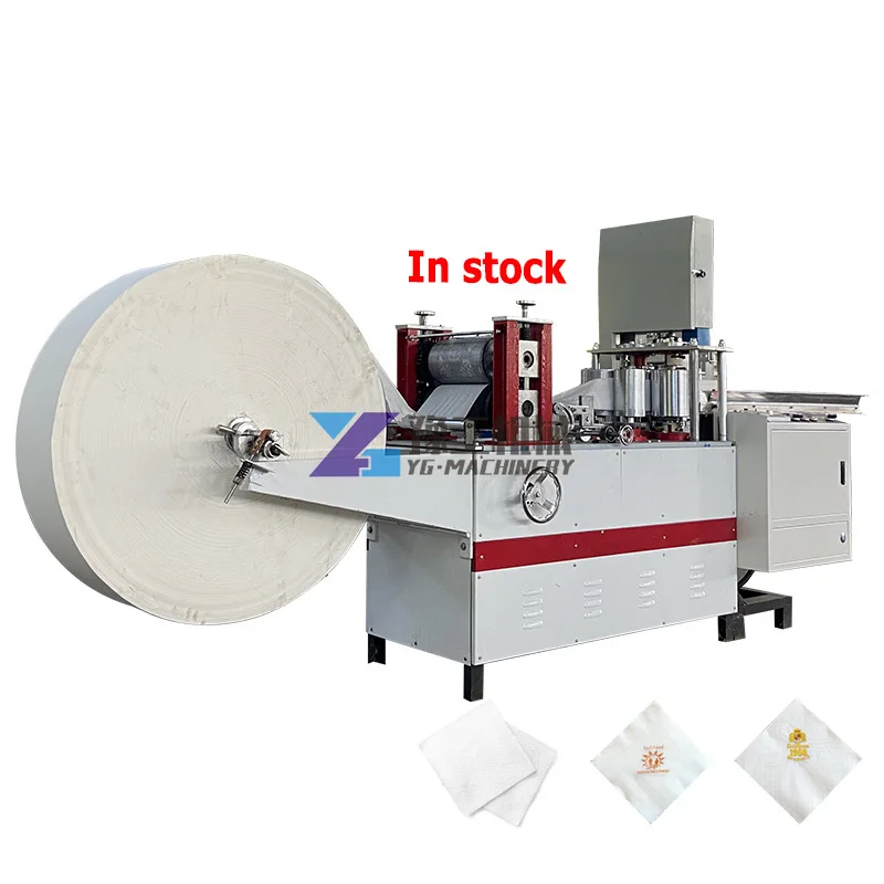 Machines for Small Business Ideas Making Napkin Tissue Paper with Customized Color Logo Printing Machine