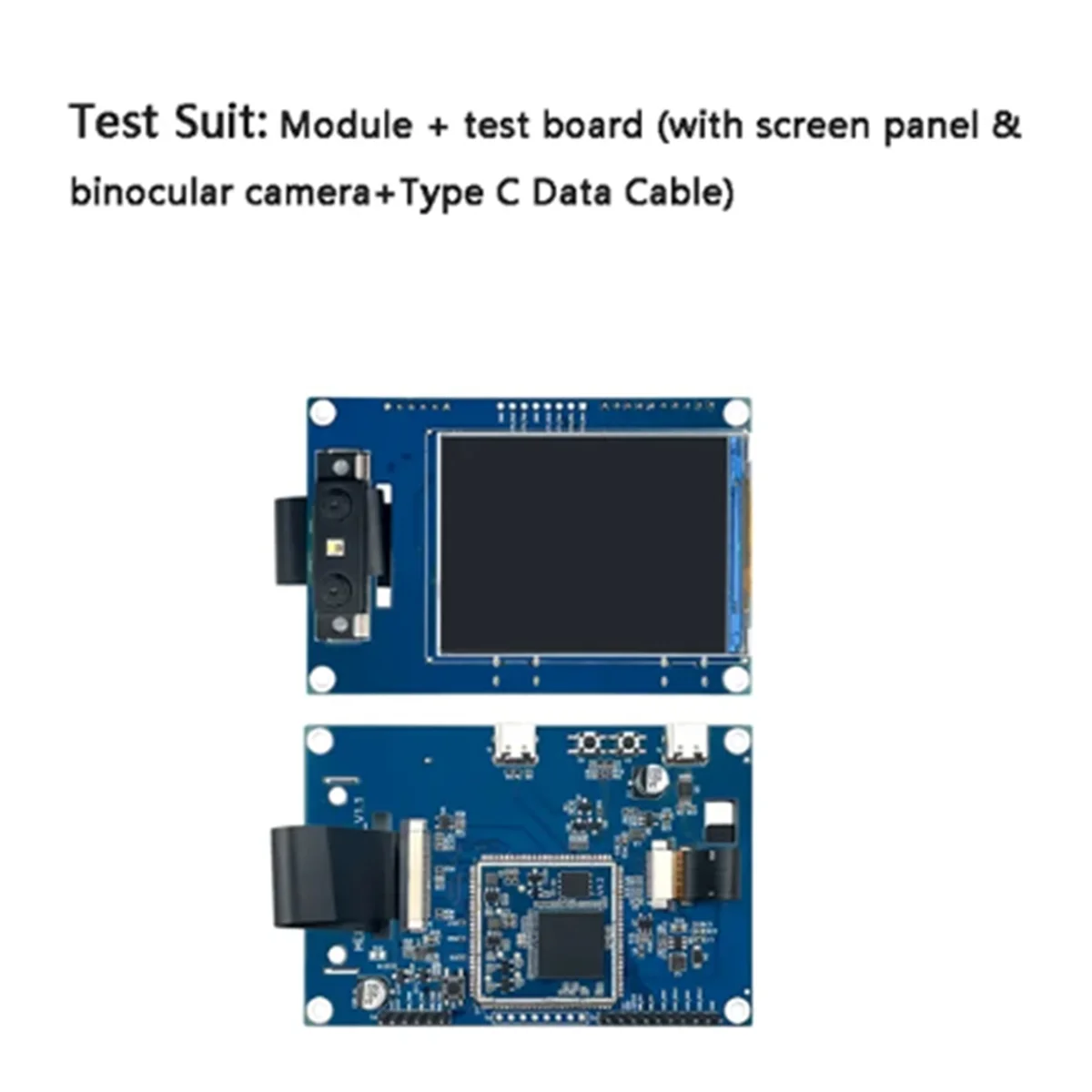 A51I New AI Face Recognition Module HLK-TX510 3D Binocular Camera Live Detection Discrimination Serial Communication(A)