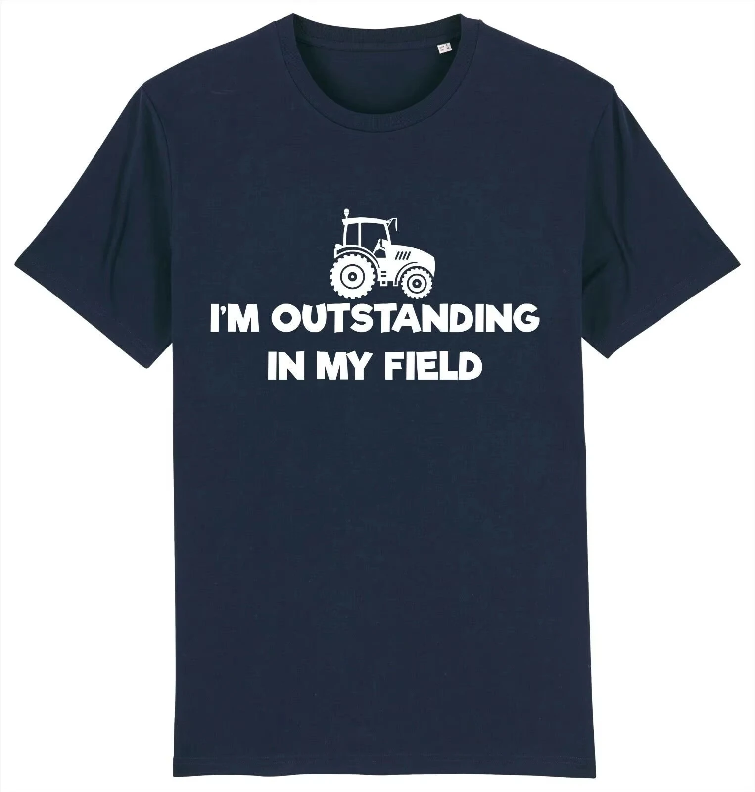2026 Men's Fashion , Personalized, Casual Farmer I'm Outstanding in My Field Tractor Farming T-shirt Breathable and Comfortable