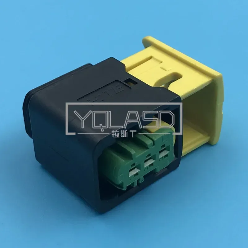 

1 Set 3 Way 3-1418448-1 1.5 Series High Temperature Resistance New Energy Green Harness Connector AC Assembly For Car