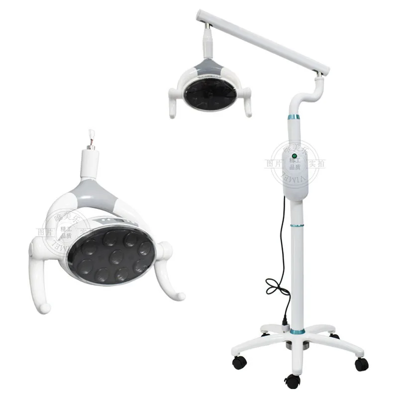 28w  Hospital Portable Dental Examination LED Light Stand Mobile Surgical Medical Lamp for Dental chair unit