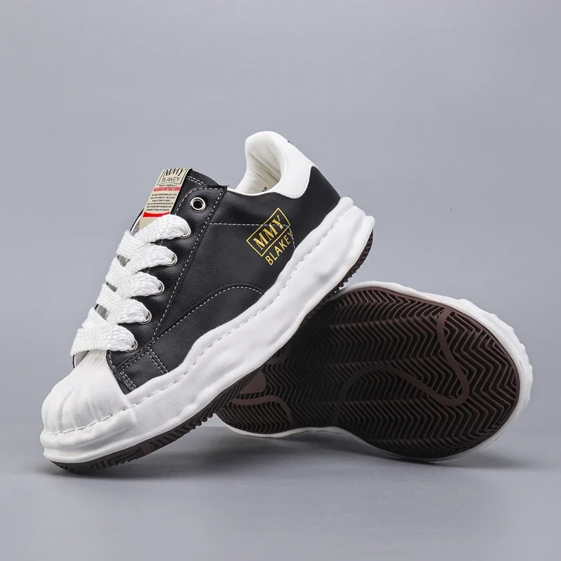 Shell Head Men's and Women's Thick Sole Canvas Shoes Summer 2024 New Elevated Casual Trendy Shoes