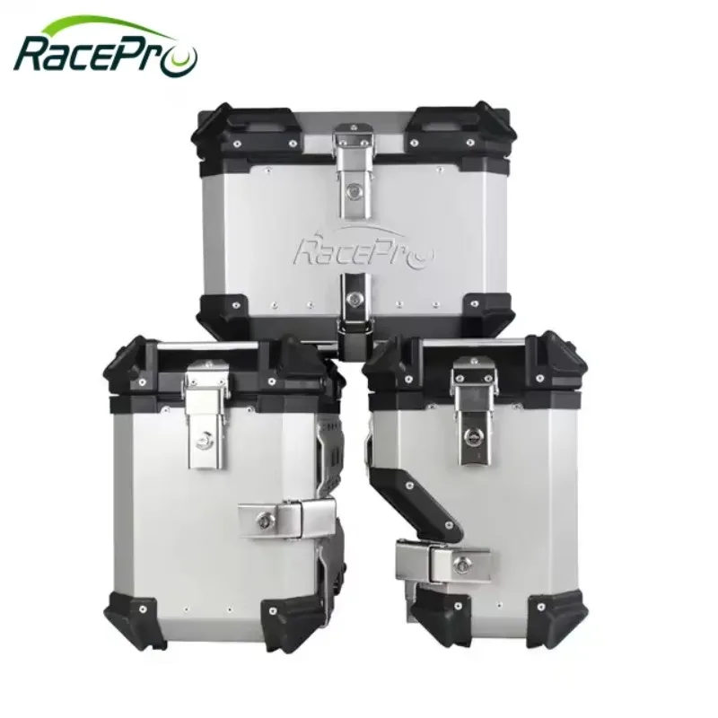 

RACEPRO 45L Motorcycle Aluminum Top Box With 32L 38L Side Panniers for R1300GS R1300 GS 2024