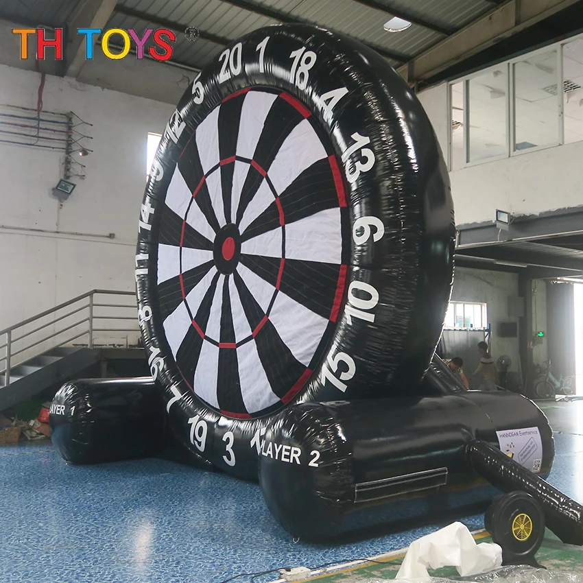 

4m/5m//6m high inflatable football darts sport game, commercial soccer balls Darts For Entertainments