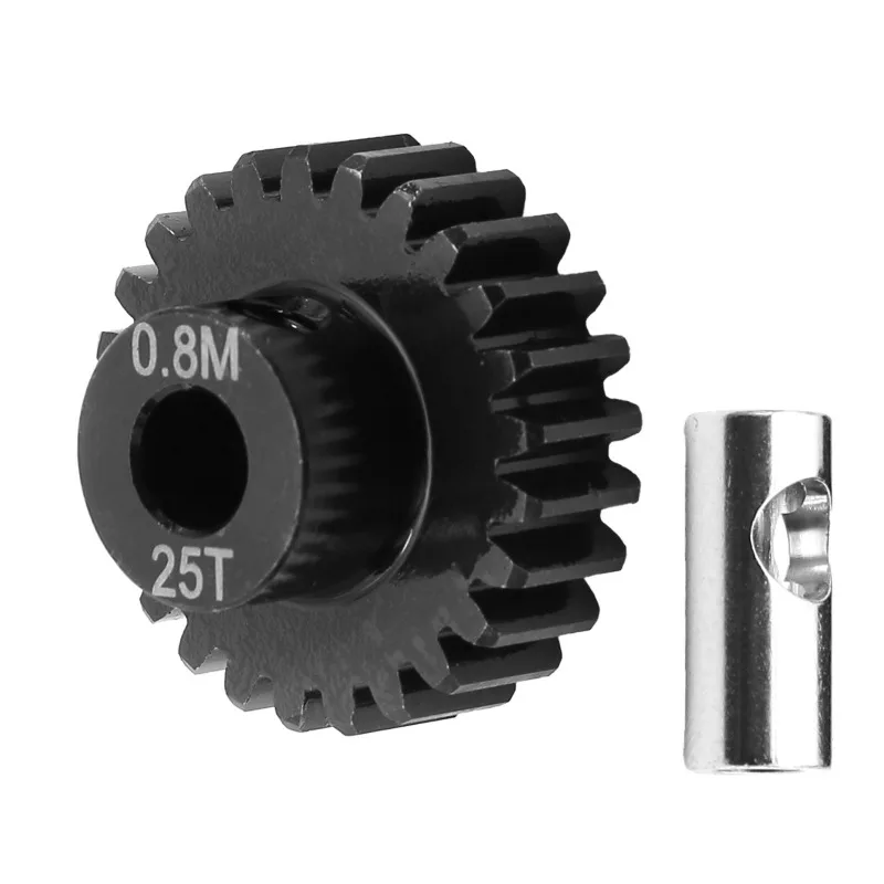 M0,8 gehärteter Stahl 45er # Stirnrad 5 mm Bohrung – für 1/10 RC Monster Truck Crawler Upgrade-Teil – Detail 24