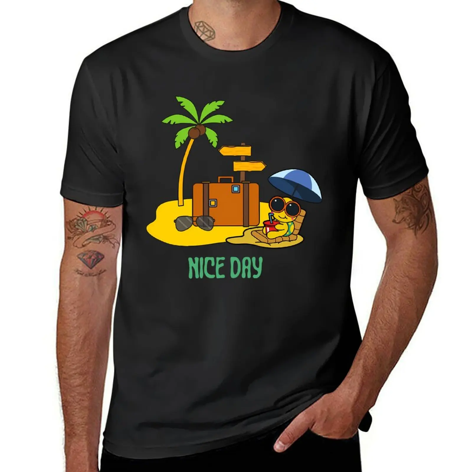 

Nice Day T-Shirt blacks for a boy t shirts for men pack