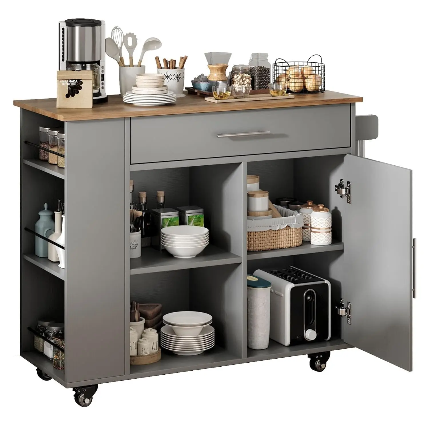 Thumbnail 3 - #1 Trending Kitchen Island Carts Right Now