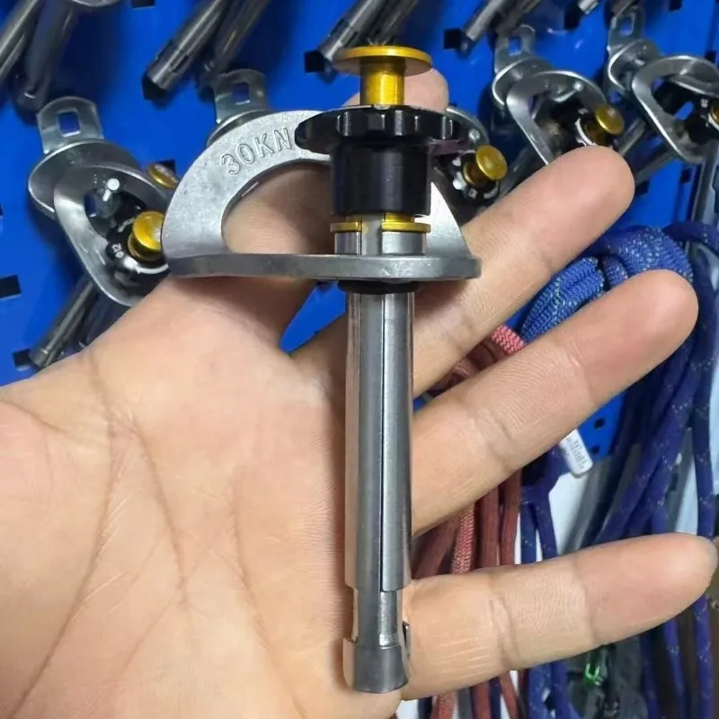 M10  M12 Rock Climbing Expansion Bolt Detachable Anchor Point Quick-Release Spear Nail for Repeated High-Altitude Operations