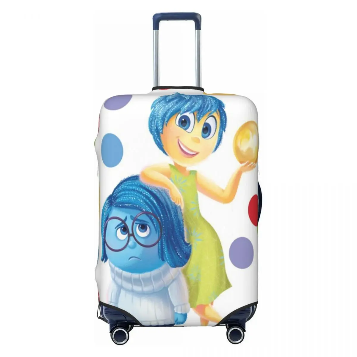 

Custom Insides Anime Outs Sadness Luggage Cover Funny Suitcase Protector Covers Suit For 18-32 inch