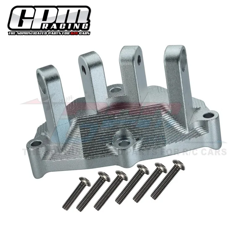 GPM Aluminum Rear Upper Gearbox Mount For Upper Suspension Links For LOSI 1/10 BAJA REY 1/10 ROCK REY