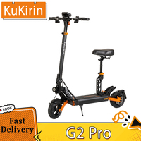 2024 Version KuKirin G2 Pro Electric Scooter 600W Brushless Motor 48V 15.6AH Battery 9-inch Rubber Vacuum Tires Detachable Seat