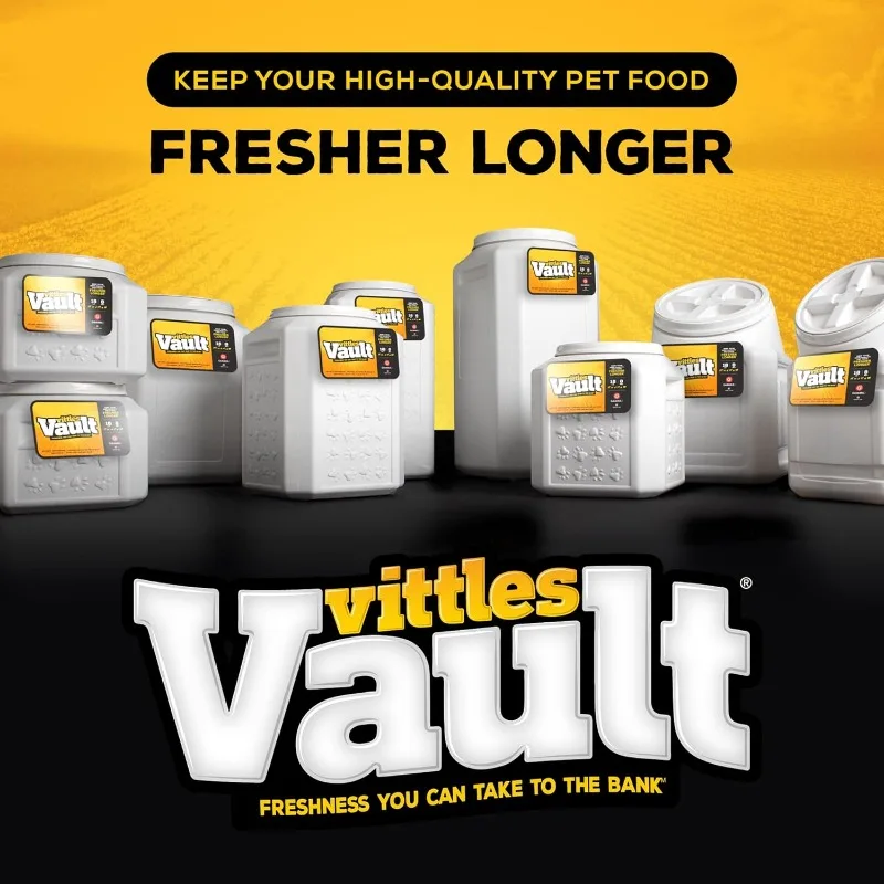 Vittles Vault Pet Food Storage Containers - Sealed Dog and Cat Food Storage Container, Fits up to 50lbs, Made in the USA image 4