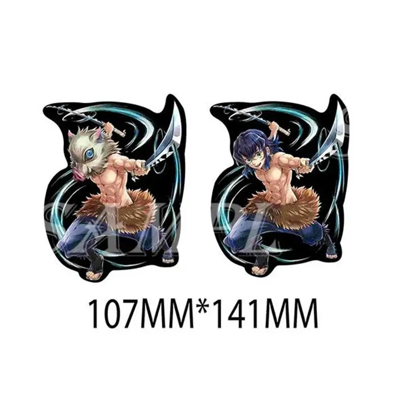 

Creative Demon Slayer Grating Sticker Tanjirou Nezuko Shinobu Anime Action Figure Cartoon Toys Anime Goods Car Laptop Decoration